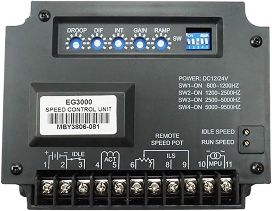 EG3000 Generator Set Speed ​​Governor Electronic Speed ​​Controller