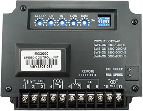 EG3000 Generator Set Speed Governor Electronic Speed Controller