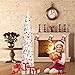 N&T NIETING Árbol de Navidad plegable de 1,52 m con copo de...