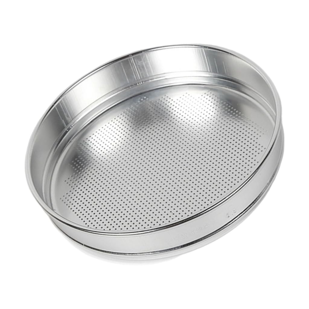 Tamiz multiusos de aluminio para cocina, malla fina, filtro de granos, diseño ergonómico, apto para lavavajillas, accesorio de cocina