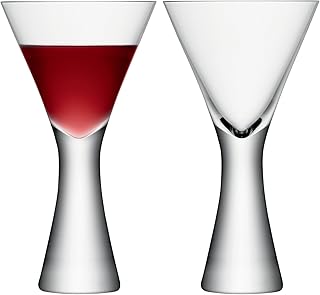 LSA MV16 Moya, Bicchiere da vino, 395 ml, Trasparente, Confezione da 2