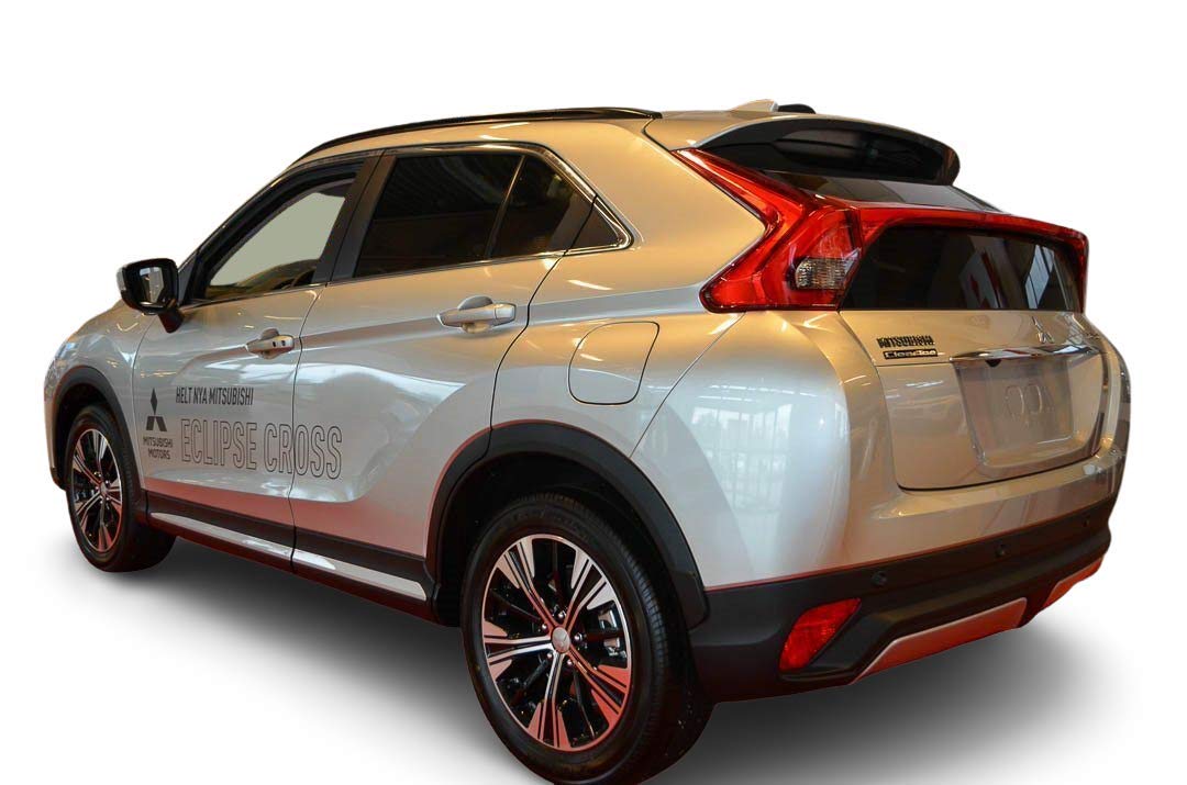 SOLARPLEXIUS Pre-Cut Flexible Car Window Shades for Baby - UV and Heat Blocking for MITSUBISHI ECLIPSE CROSS 2018- -Complete set- No Tools Quick-Fit Car Sun Shades