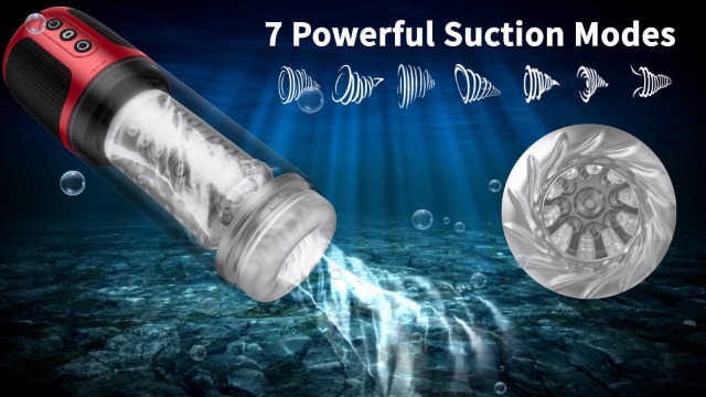 Automatic Sucking Rotating Male Masturbator Cup - Fully Submergible Pocket  Pussy Vagina Blowjob Stroker with 7 Rotating & Vacuum Suction Modes,  Silicone Penis Trainer Adult Sex Toys for Men : Health & Household