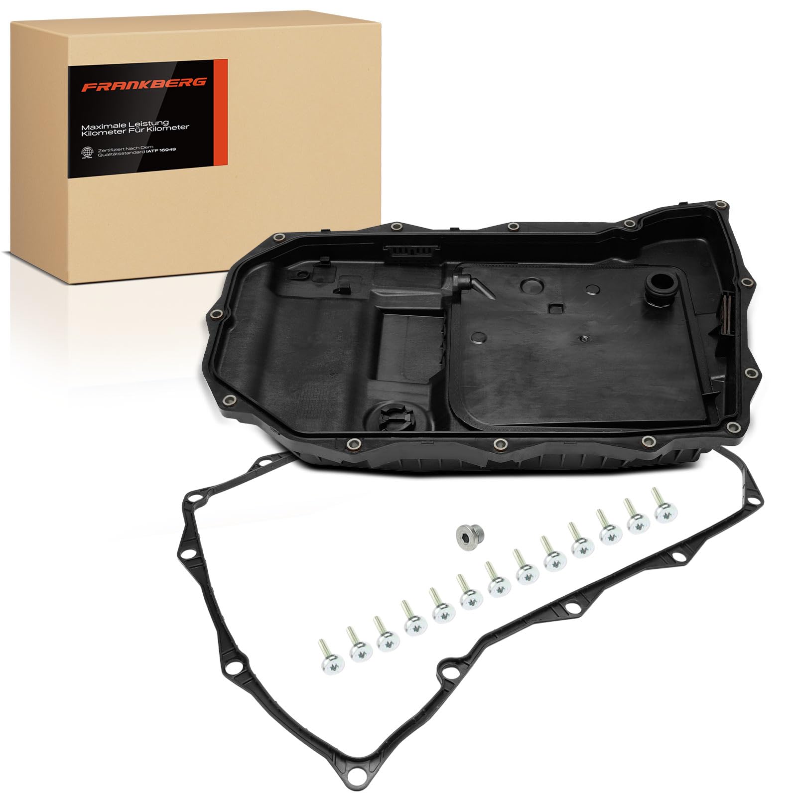 Frankberg Coppa dell'olio coppa dell'olio motore cambio automatico a 8 | Compatibile con Bentayga 4V1, Urus, Q8 4MN 4MT, Q7 4MB 4MG 4MQ, Q7 Van 4MB 4MG, T.o.u.a.r.e.g CR7 RC8