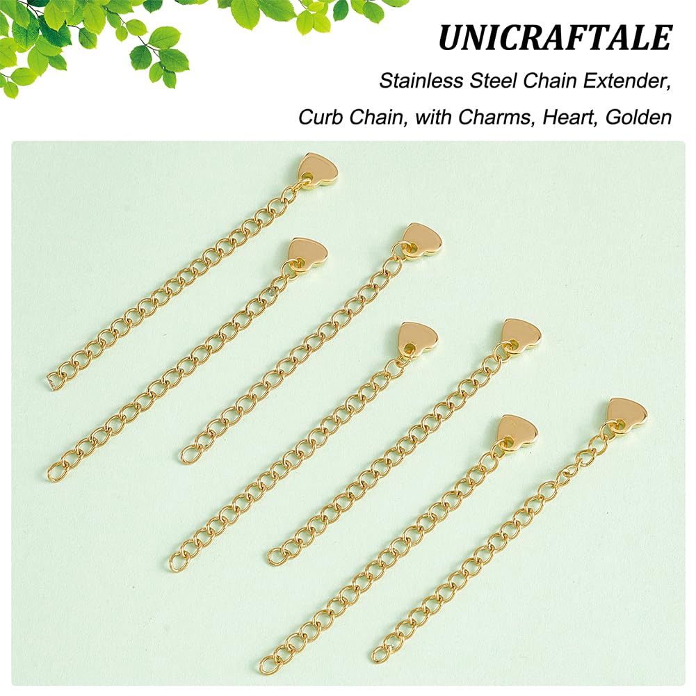 AU750 Rallonge de chaîne gourmette en or massif 18 carats avec breloque coeur, rallonge de chaîne en or jaune massif, rallonge de bracelet, rallonge de chaîne Love - France AU750 Rallonge de chaîne gourmette en or massif 18 carats avec breloque coeur, rallonge de chaîne en or jaune massif, rallonge de bracelet, rallonge de chaîne Love - France