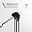 DUcare Nose Contour Brush, Angled Concealer Brush Under Eye, Small Under Eye Makeup Brush for Dark Circles Puffiness Puffy Face Eyebrow Eyes (V02 Mini Contour Brush)