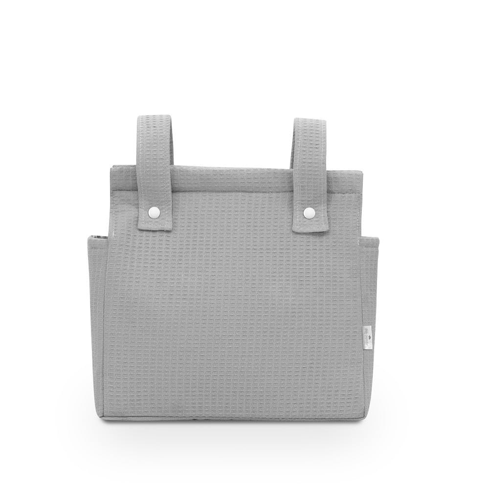 Danielstore Bolso Panera Carrito Bebe -Bolso Carro Bebe con Diseño Práctico y Funcional Cierre con Cremallera- Bolso Pañalera Bebe Personalizable Nombre Bebé Bordado