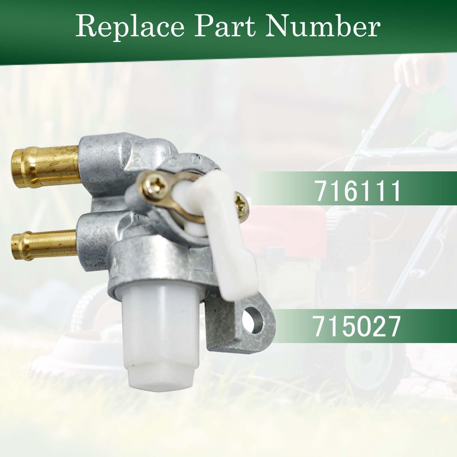 Válvula Corte Gasolina Motores Briggs And Stratton 716111 | Meses Sin