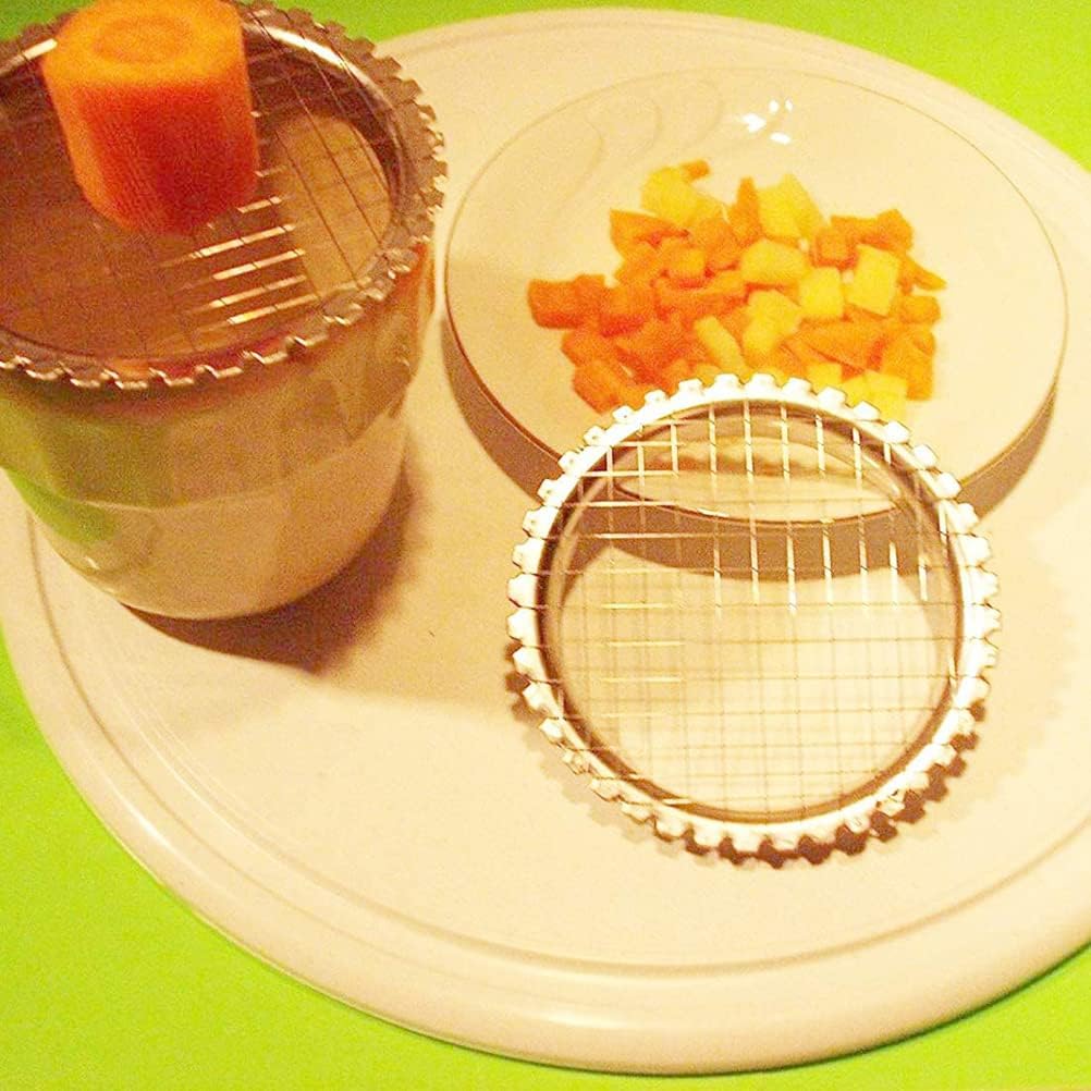 Fruit Bucket Cutter, Stainless Steel Egg Chopper, Boiled Egg Slicer and Separator, Egg Cutter Tool, Kitchen Utensils and Gadget