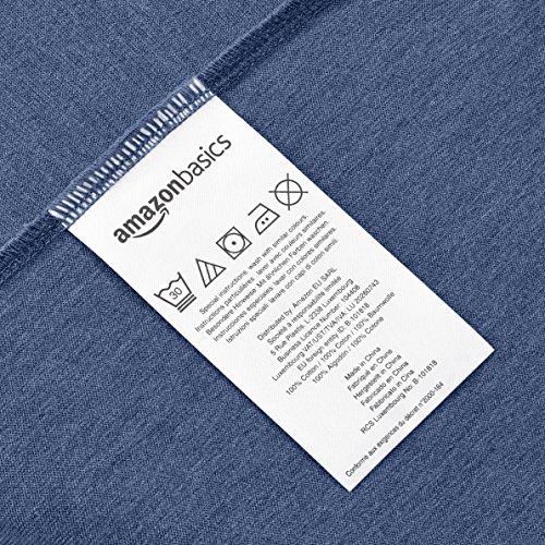 Amazon Basics - Lenzuolo sopra Singolo, in jersey