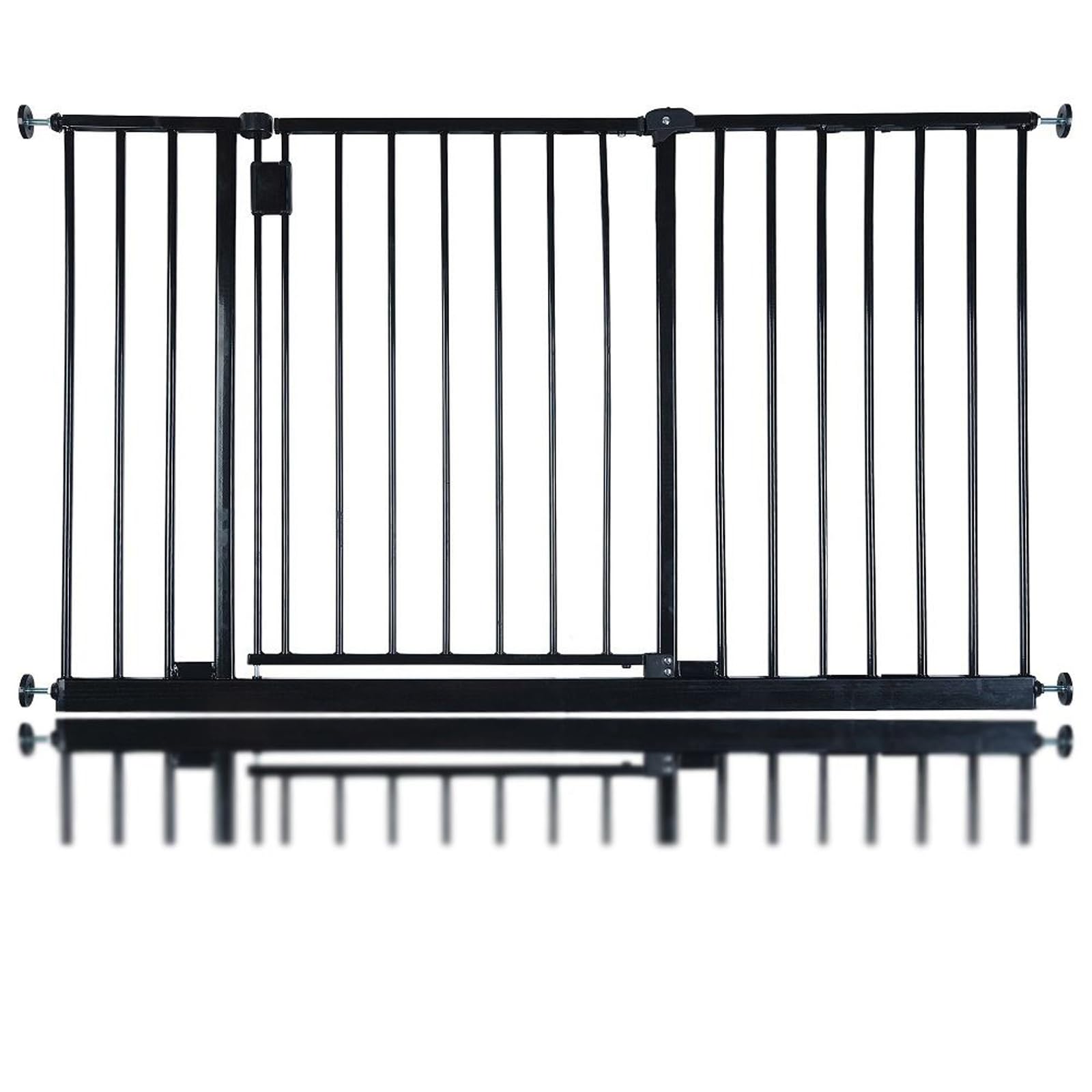 Safetots Extra Wide Hallway Gate, 122cm - 128cm, Matt Grey, Pressure Fit Baby Gate, Safety Barrier for Hallways and Wide Spaces, Easy Installation — view 10