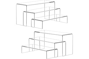 ANDGOO 2 Sets Large Acrylic Risers