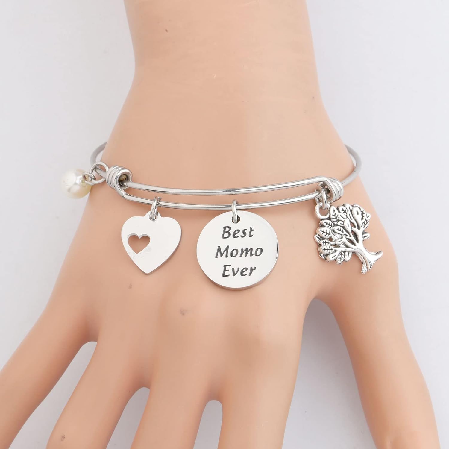 Miniatura 5 de BEKECH Momo - Pulsera para el día de la madre Momo Mimi Nana regalo para Momo Mimi Nana