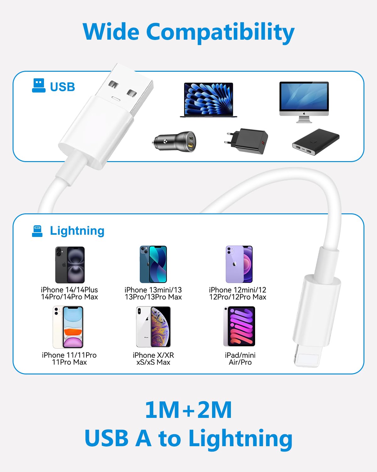 Nylon Kabel Schnellladung Everdigi Datenkabel Kabel 5 Pack USB Ladekaebl Schnell USB Ladekabel Für IPhone 12 11 XS XR X 8 IPhone Schnellladekabel