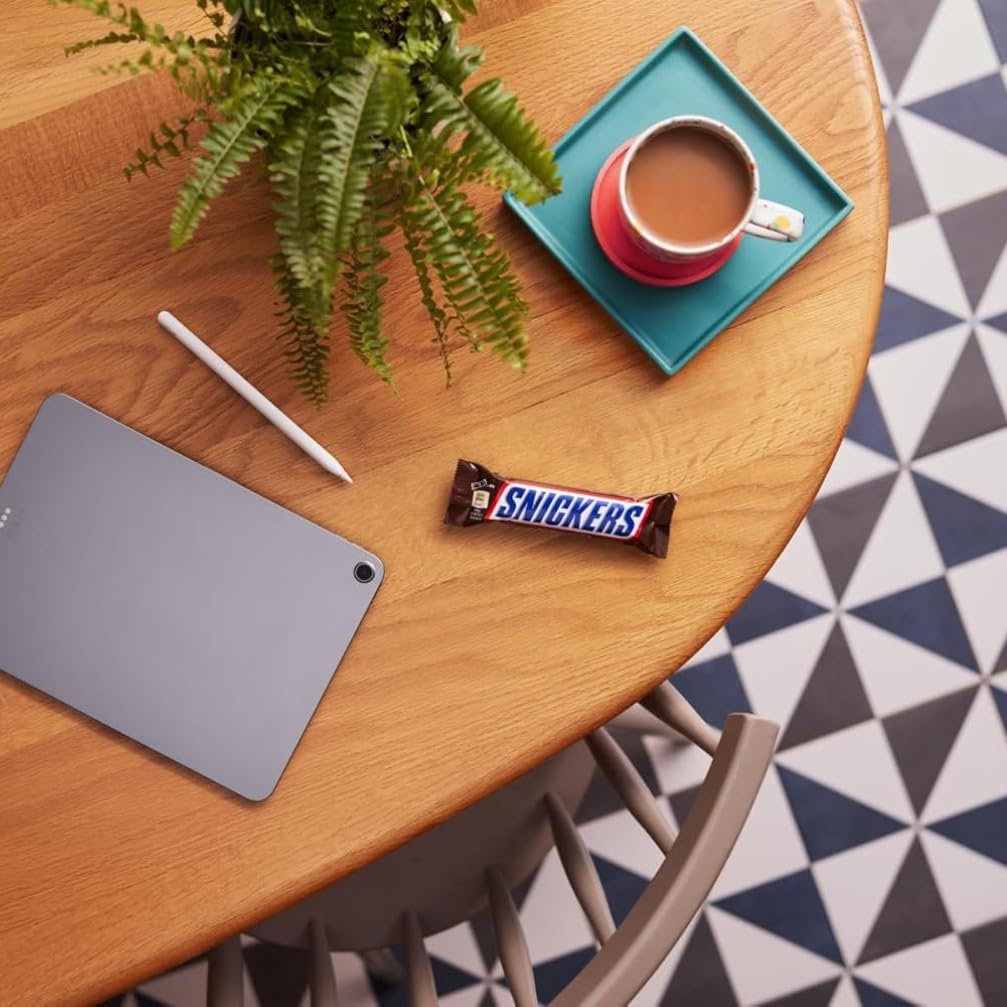 Snickers Barretta con Caramello e Arachidi Tostate Ricoperta al Cioccolato, 24 Barrette X50G (1200G), Idee Regalo Natale, Nuova versione