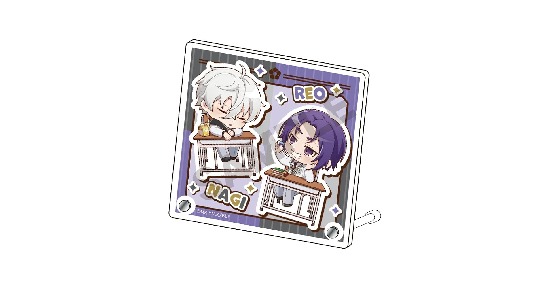 é*読様 ブルーロックPWC　アクリルパネル　凪　玲王 TVアニメ『ブルーロック』 - 凪 誠士郎&御影 玲王 Ani-Art 第2弾