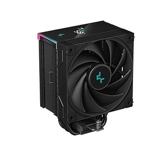 AK500S CPU Cooler with Digital Display 5 Heat Pipes TDP 240W Radiator 120mm FDB Silent CPU Air-Cooler Heatsink