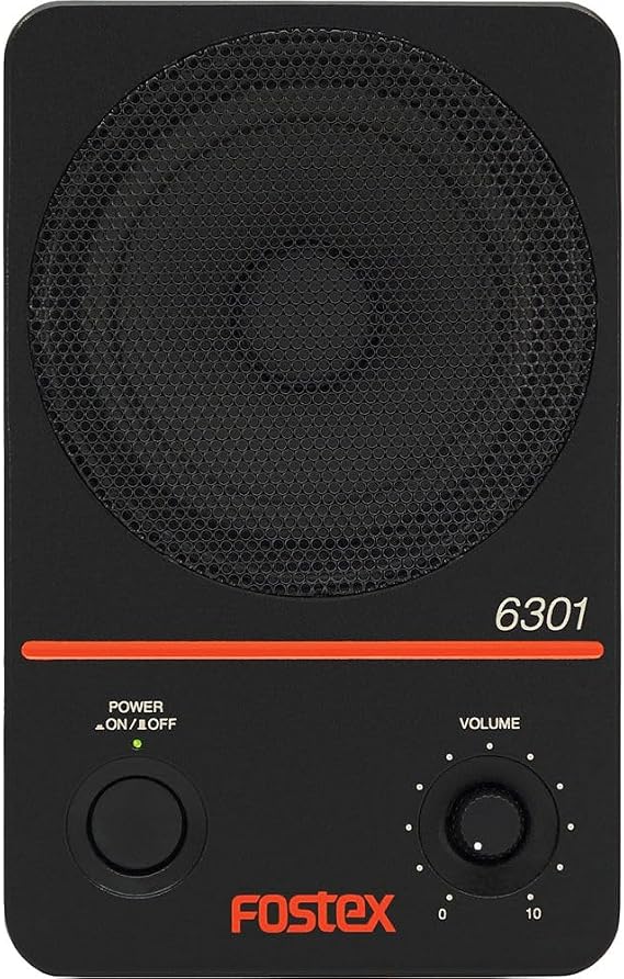 Fostex 6301NX - 4 Active Monitor Speaker 20W D-Class (Single)