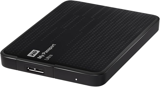 Old Model WD My Passport Ultra 500 GB Portable External USB 3.0 Hard Drive with Auto Backup, Black