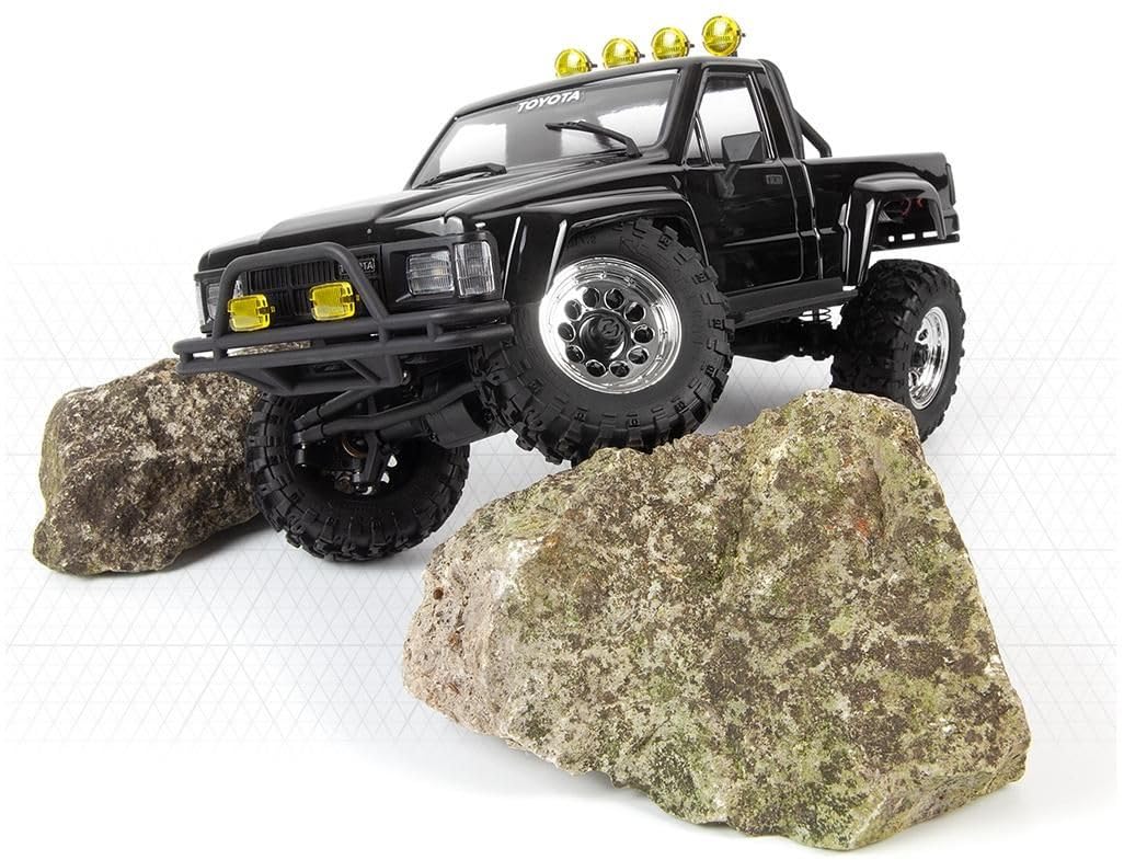 HPI Racing 160802 Venture18 1985 Toyota Hilux 1/18 Brushless Crawler RTR Noir