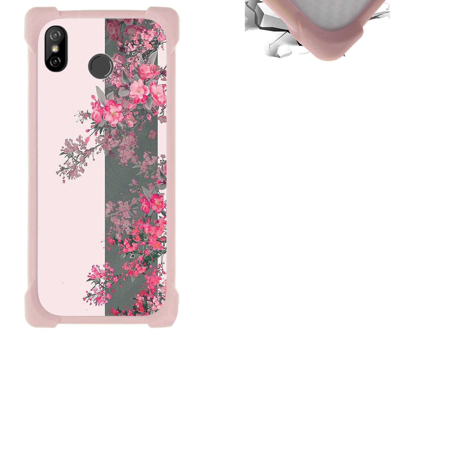 Case Compatible for Ct Cellutions Padua Za621j Phone Case PC backplane + Silicone Soft Frame Cover KB-FEN8