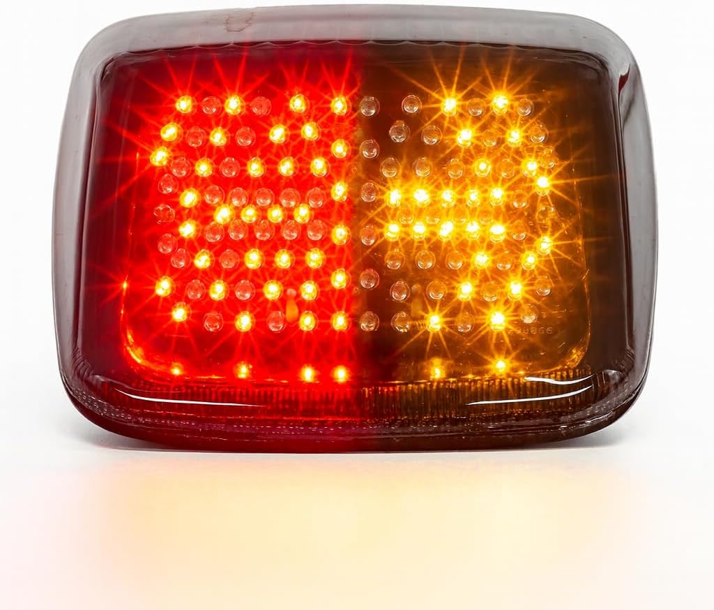 Eagle Lights LED Tail Light with Integrated Turn Signals for HD V-Rod and Deuce Models