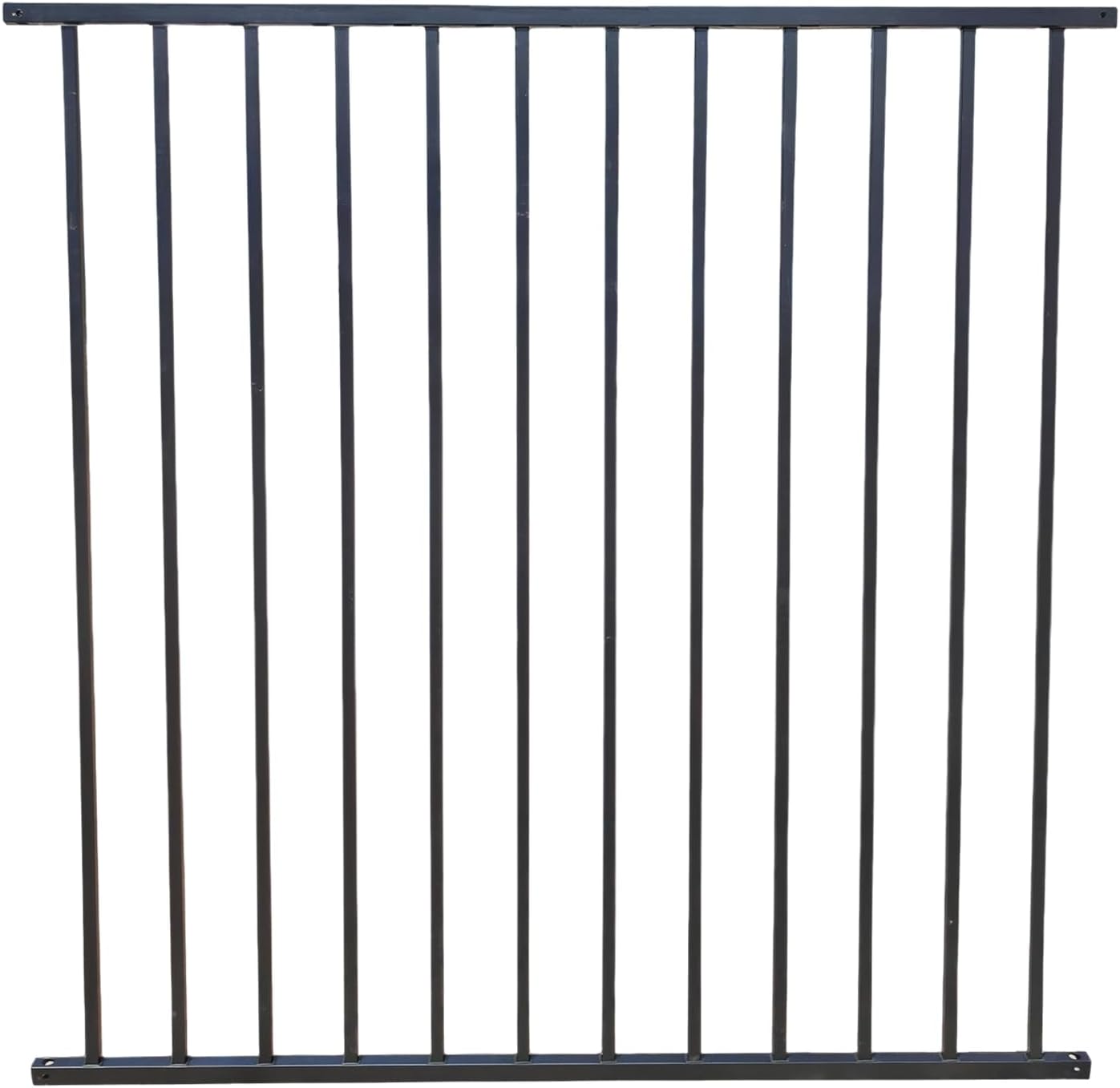 Window Bar Guard Supports Windows Up to 71" x 71"/5.9ft x 5.9ft, Anti-Theft Windows Guard for Safety Protection Outdoor Heavy-Duty Metal Window Protection Easy Installation(71" H x71" W)