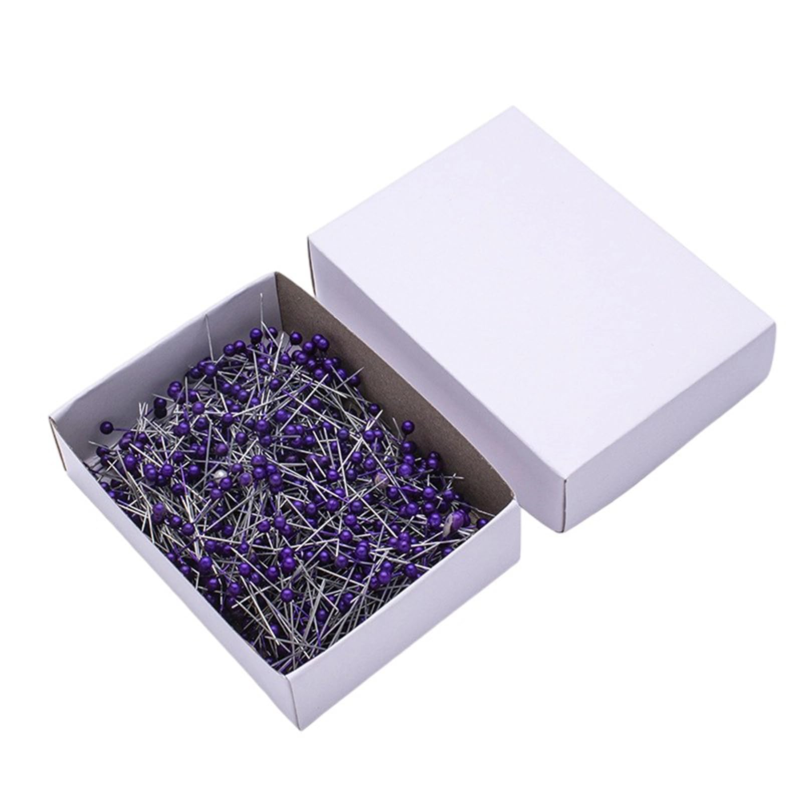 800Pcs Colorful Quilting Pins Pearls Head Dressmaking Pins Sewing Positioning Pin for Sewing Craft Pattern Making Dressmaking Tailoring Supplies