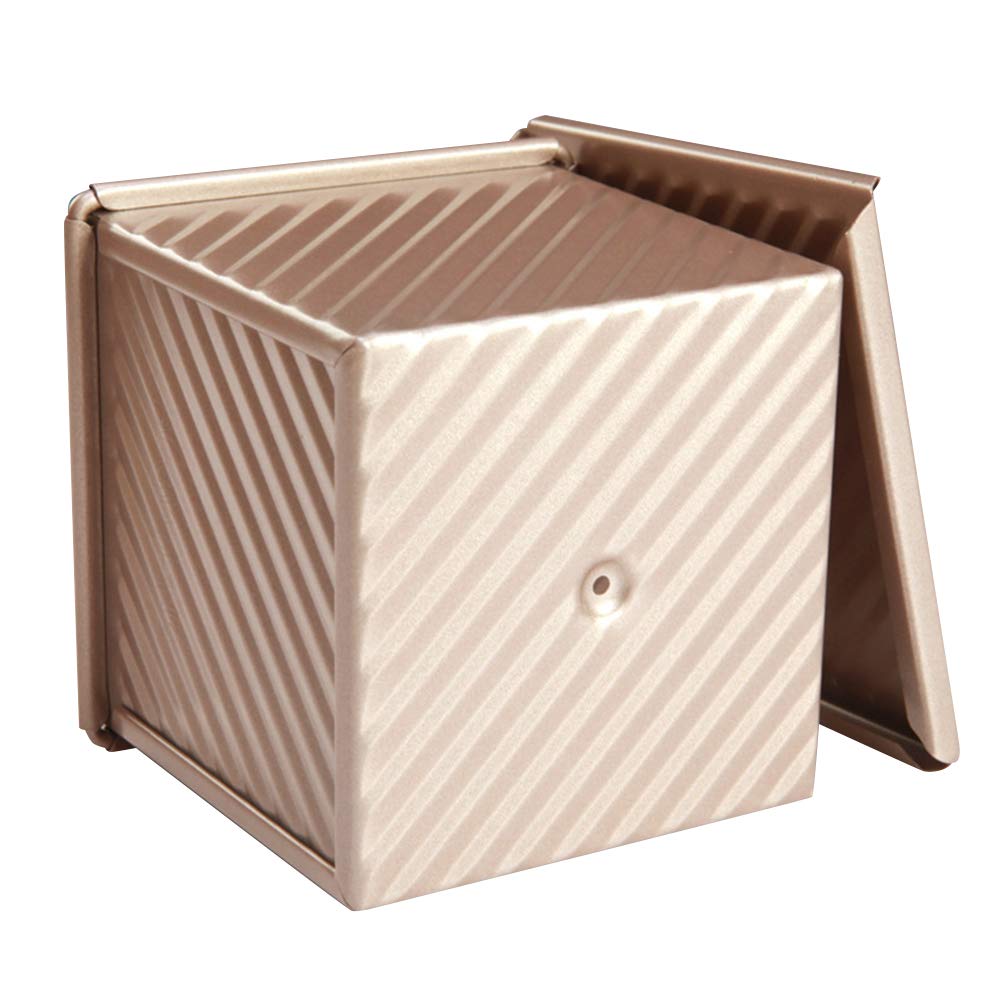 Brotpfanne Mit Deckel Aus Edelstahl - Antihaft-Backform Für Toast Und Kuchen