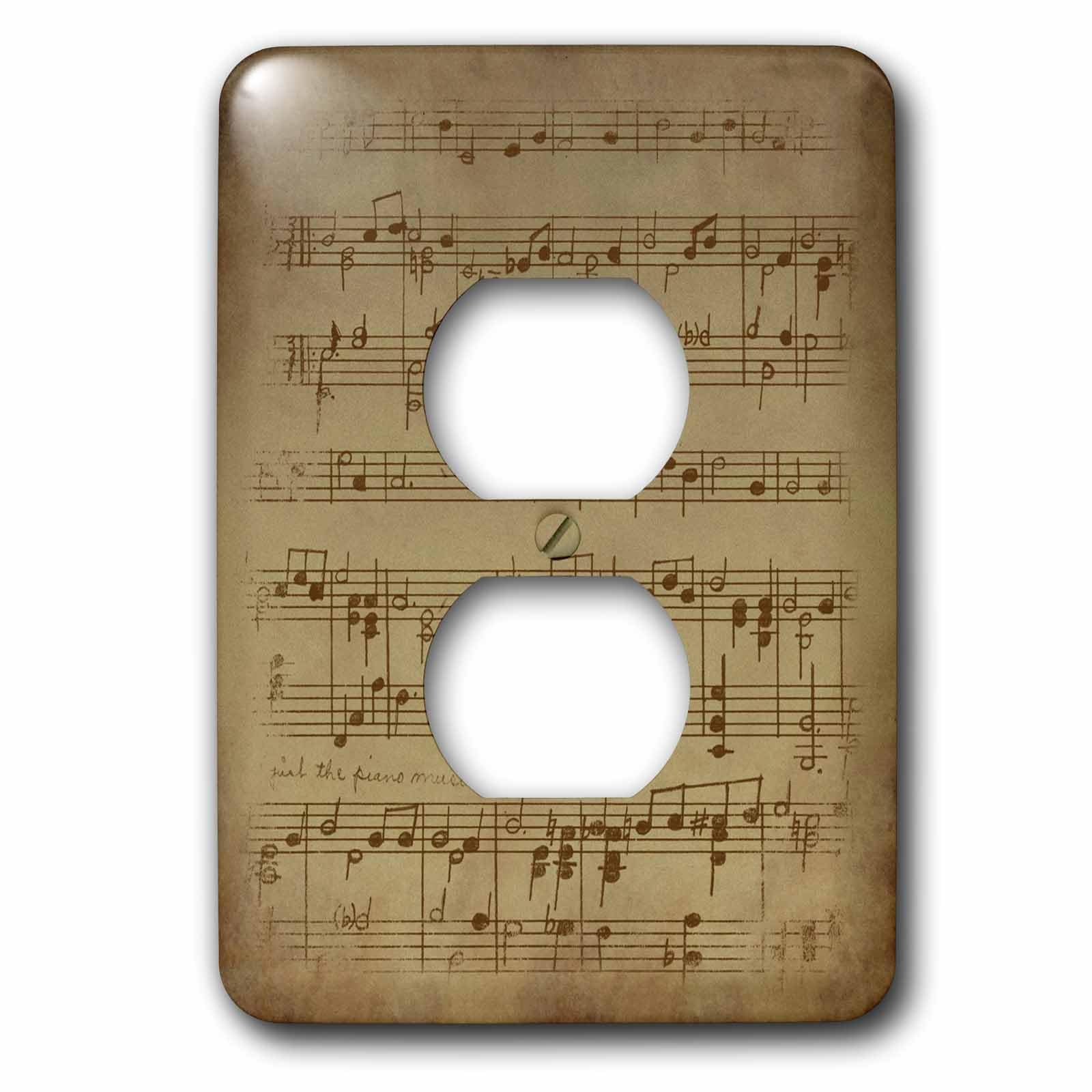 Feuilles de musique vintage pour sublimer votre décoration de salon musical