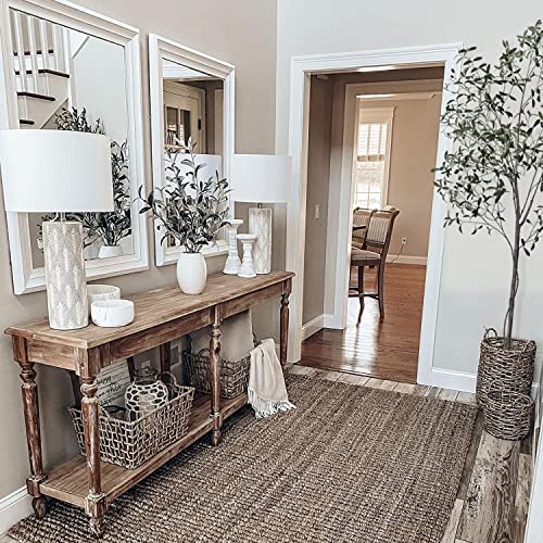 Phimos 7Ft Artificial Olive Tree (82") Tall Fake Potted Olive Tree With Planter Large Faux Olive Branches And Fruits Artificial Tree For Modern Home Office Living Room Floor Decor Indoor #TOP7