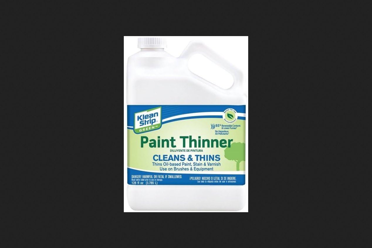 Klean Strip Paint Thinner Non Flammable Low Odor 1 Gl