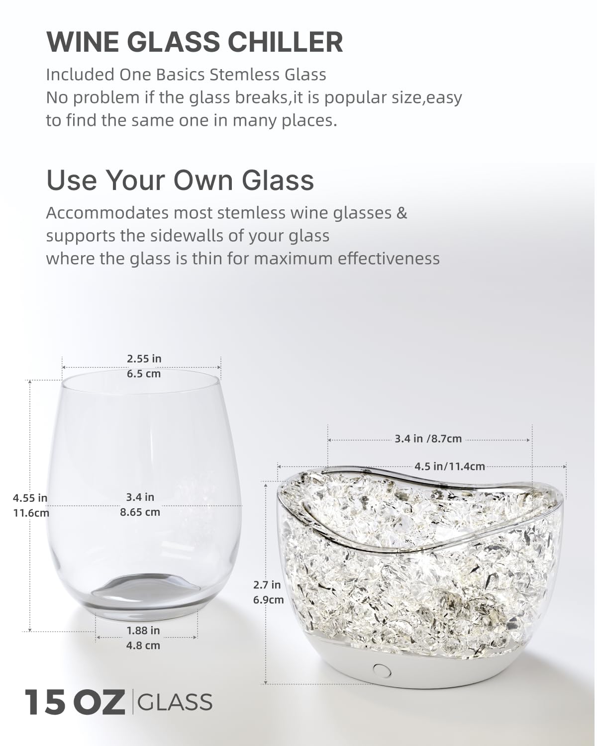 Keep Wine Cold - Wine Glass Chiller -6