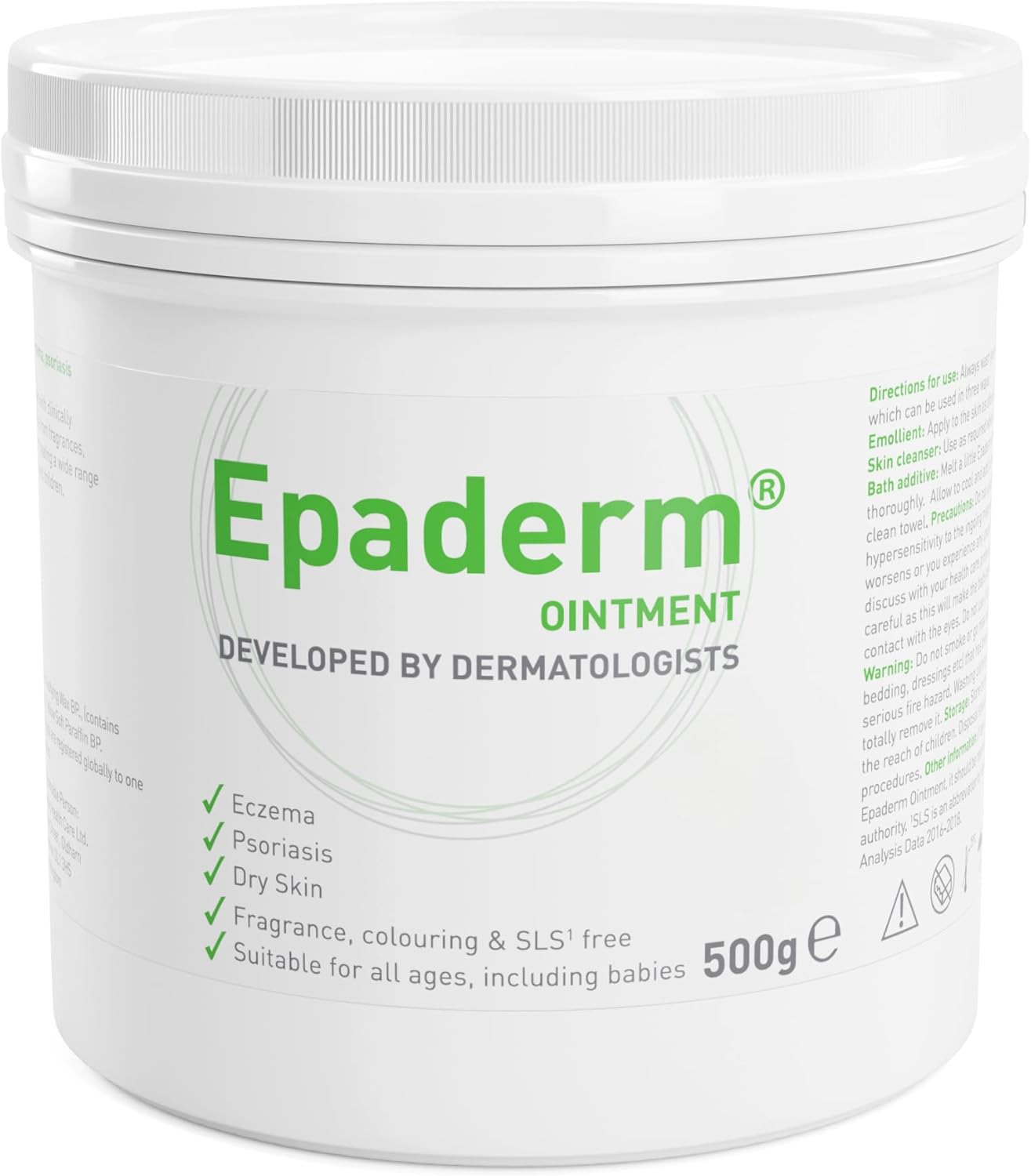 Verzachtend middel voor de droge huid – 500g