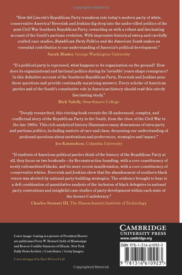Republican Party Politics and the American South, 1865–1968 - Image 2