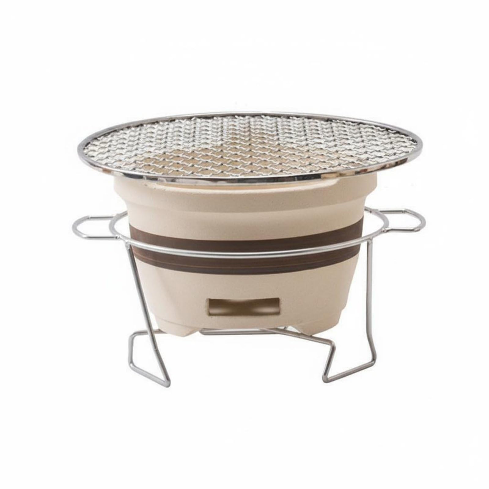 Chinese Tea Brewing Heater Multi-Functional Traditional Coal Heater Outdoor Tea Warmer Multifunctional for Camping, Patio, Small-image-11