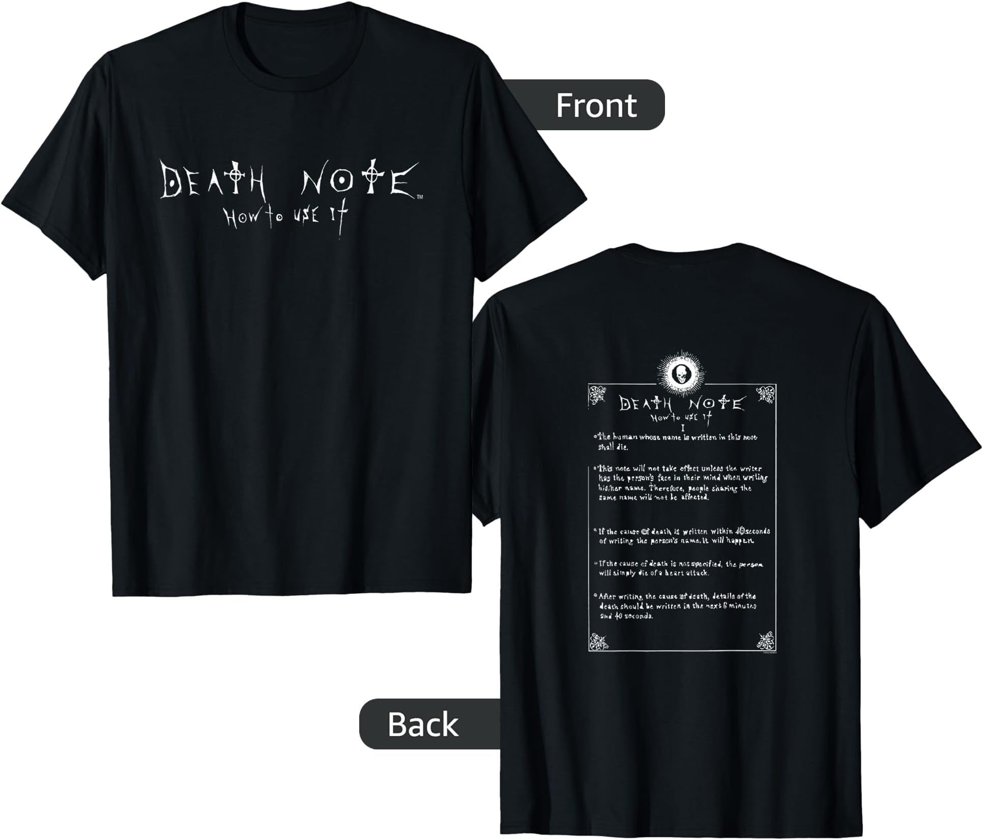 How to Use It Front and Back Anime T-Shirt