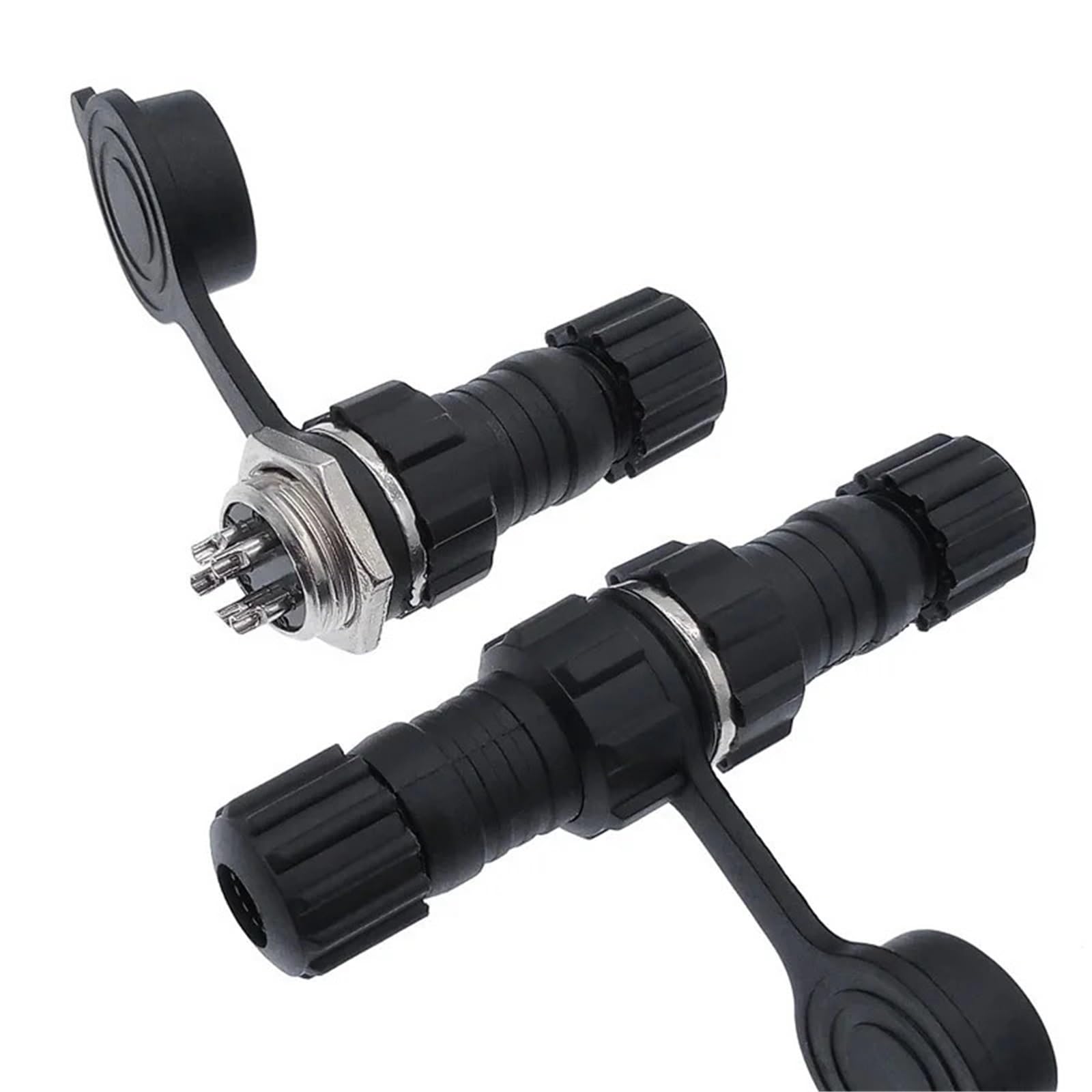 Conector GX16 de tuerca trasera y 3 pines para reparar paneles y evitar fallos de señal 8