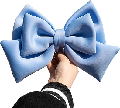خوذات دراجة نارية Bowknot الديكور لاصق كبير Bowknot زخرفة خوذات دراجة نارية ديكور الأزياء خوذات بقع