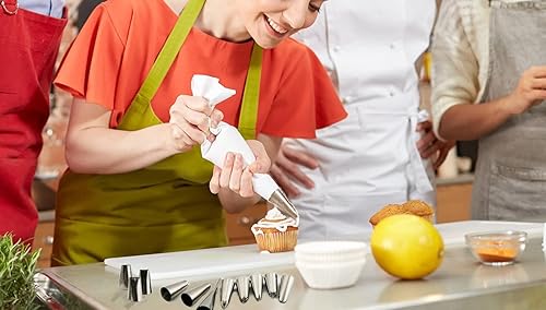 Miniatura 5 de NewlineNY - Juego de puntas de glaseado para decoración de postres, tartas, tartas, 13 patrones, juego de puntas