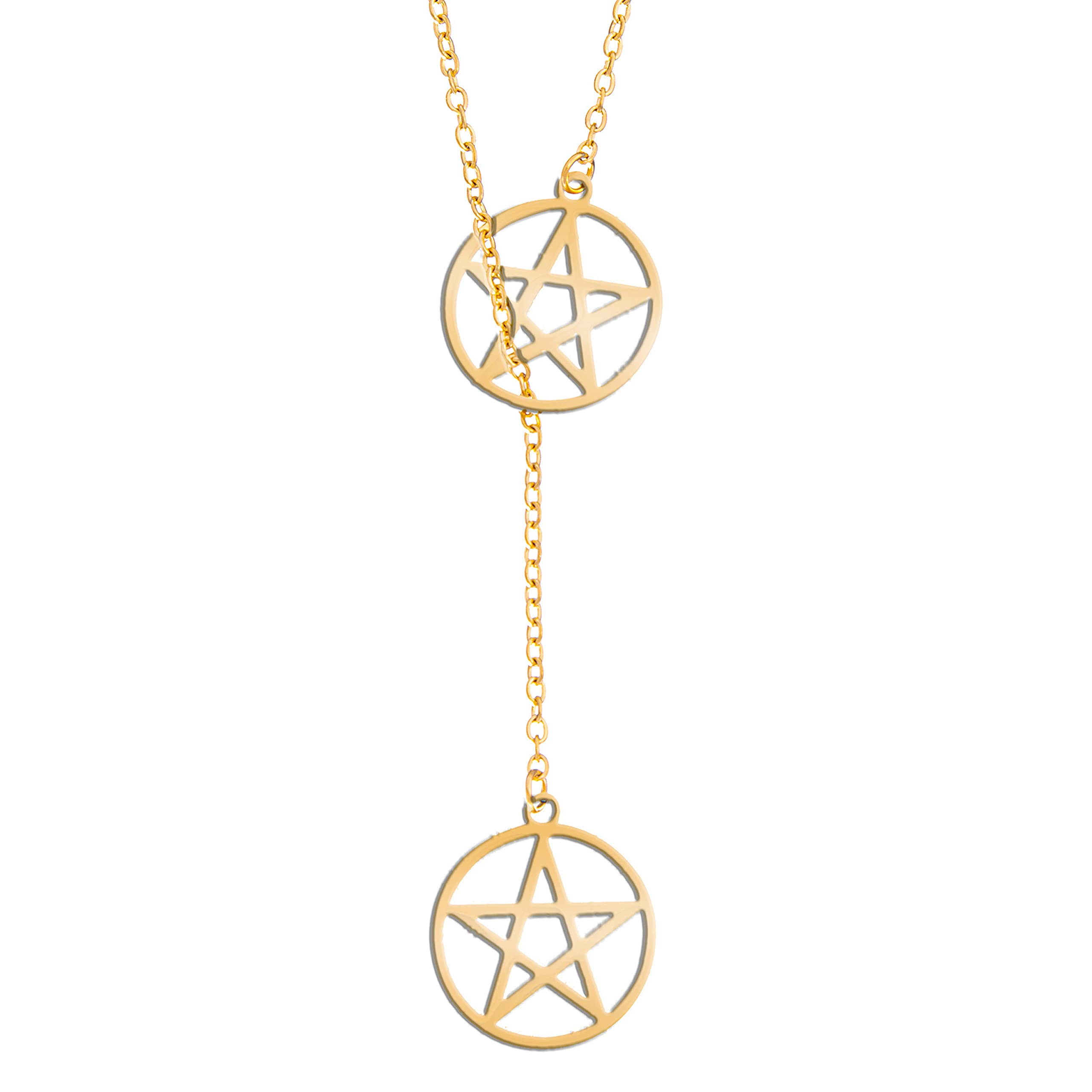 Moon Dust Gold Plated Stylish Designer Adjustable and Delicate Contemporary Geometric Pendent For Girls, Teens & Women (MD_2121)-image-38