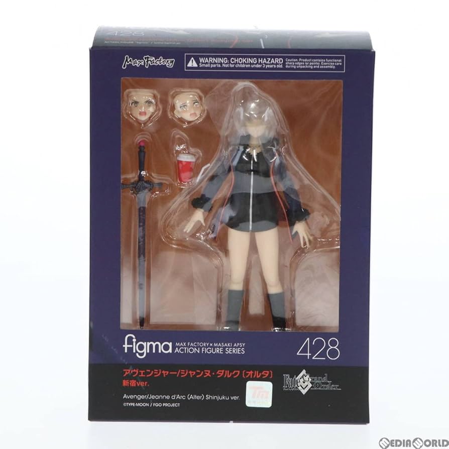 ☆figma☆428 アヴェンジャー☆ジャンヌ・ダルク☆オルタ figma アヴェンジャー/ジャンヌ・ダルク〔オルタ〕 新宿ver.