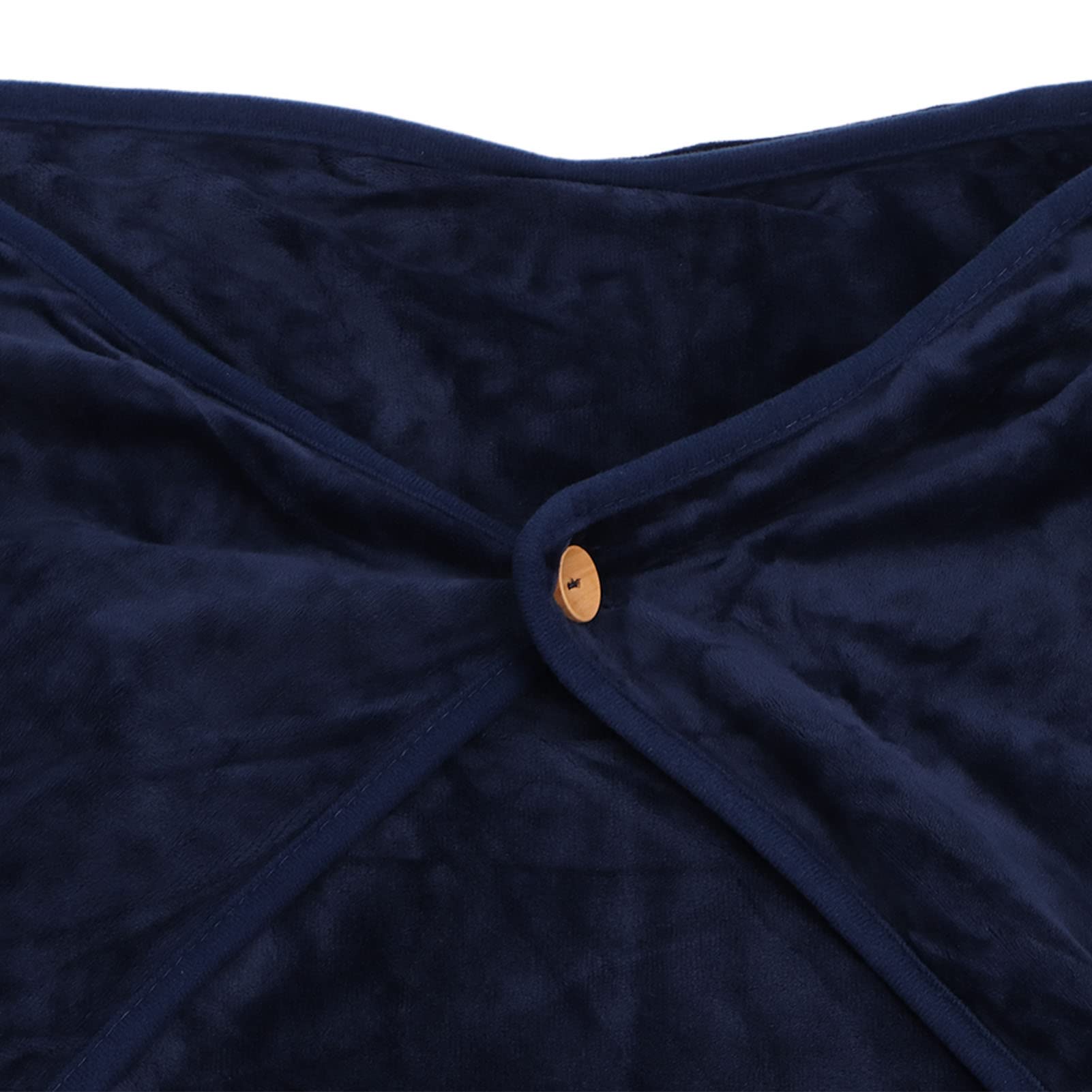 Couverture Chauffante, Couverture Chauffante électrique USB Hiver Chaud Couverture Chauffante Midi Repos Genou Couverture électrique Thermique pour Lit (Bleu)