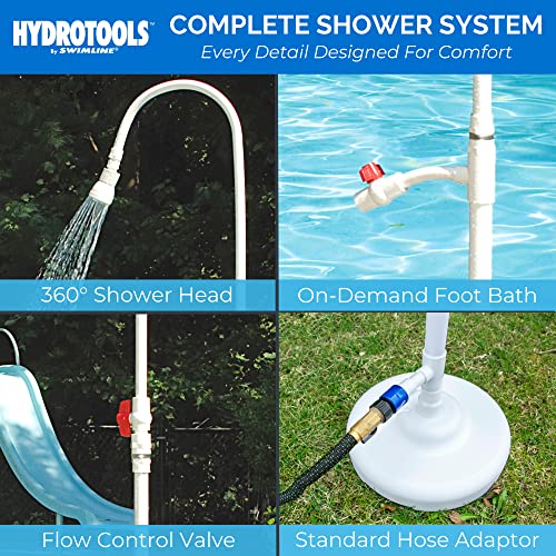 Douche au bord de la piscine Swimline Solstice Hydro Tools 89031 blanc