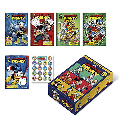 BOX HQ DISNEY AVENTURAS DISNEY - ED. 0 A 4: 5 volumes