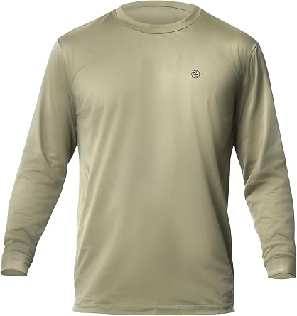 Mens Dry-Fit UPF 50+ Sun Shirt, Fishing Shirts for Men Long Sleeve, SPF Shirts for Men, Mens Rash Guard Shirts