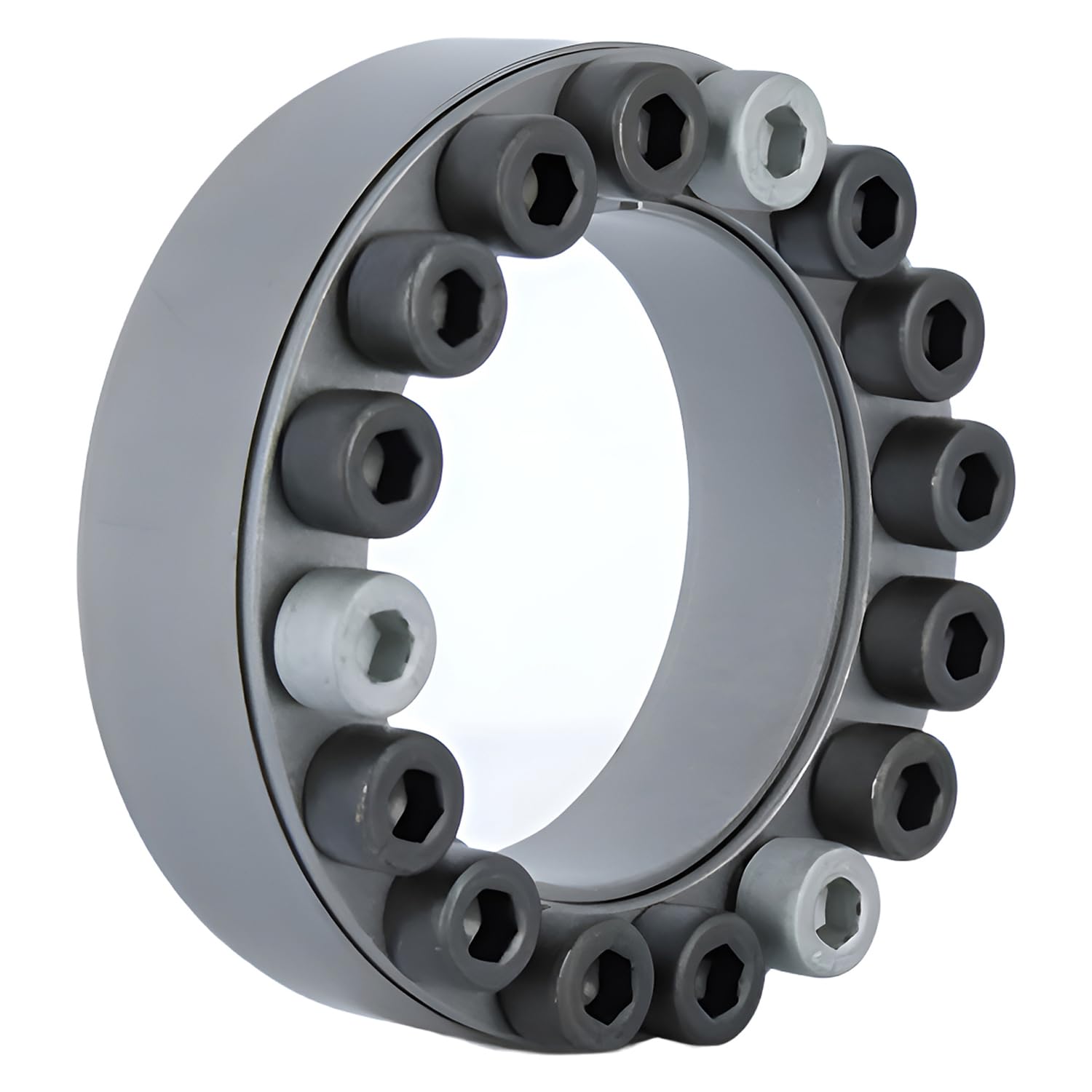 Fenner Drives B402208 B-Loc Shrink Disc, 16 Locking Screws, M8 x 22 Screw Size, 2.5