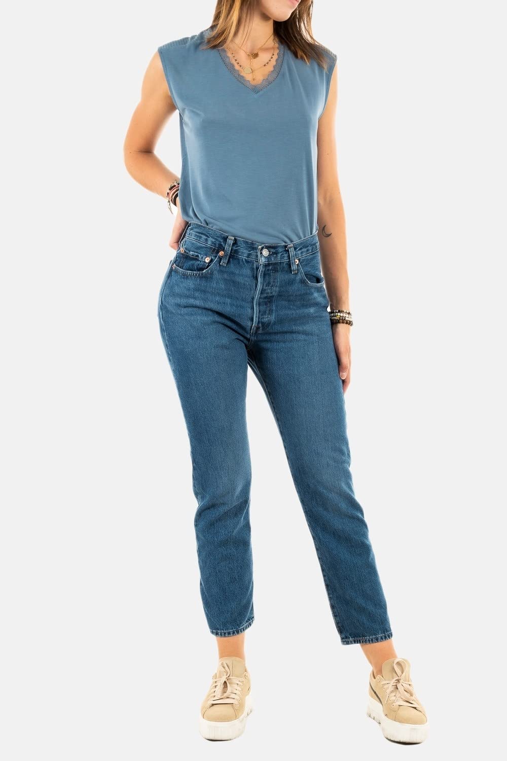 Levi's 501 Crop - Jeans - Cropped Fit - Femme