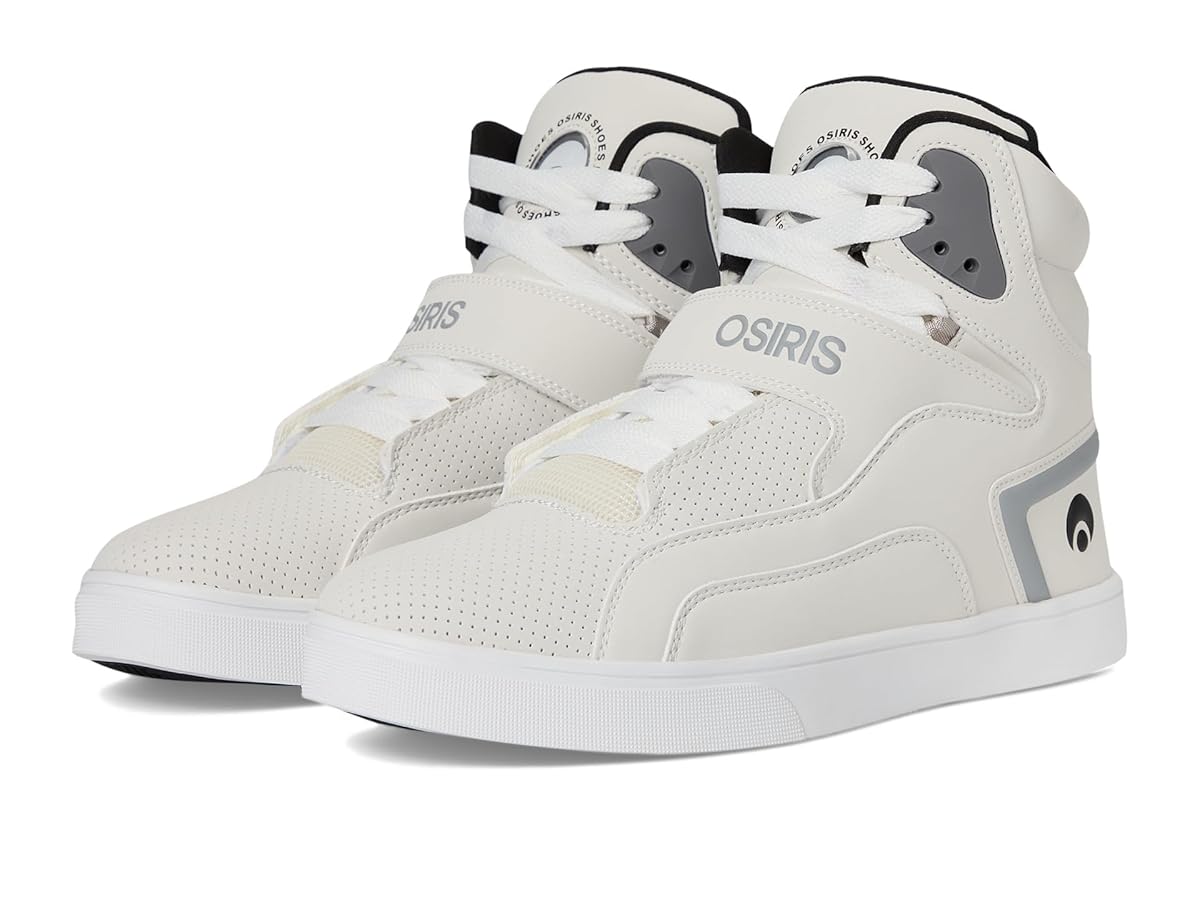 osiris スケシュー　DC Osiris Men's D3 Og Skate Shoe, Babyblue/Grey/White, 8
