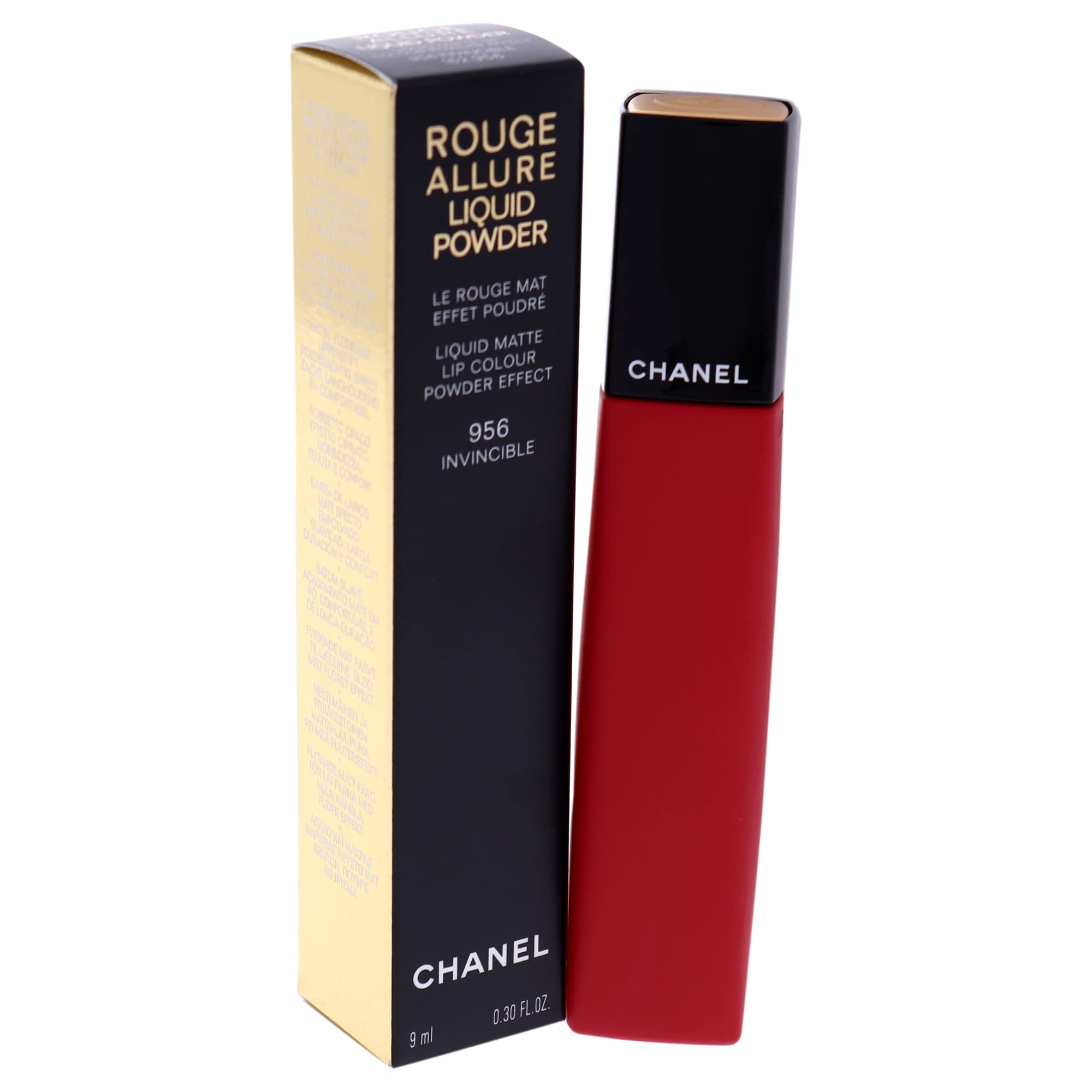 Rouge Allure Liquid Powder 956-Invicible A Bright Red